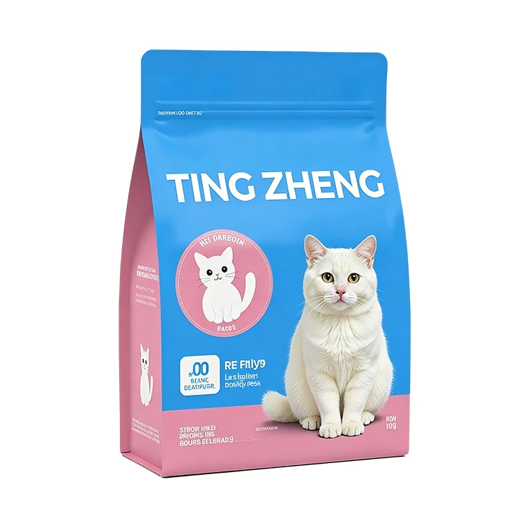 Flat-Bottom Pet Dry Food Pouch