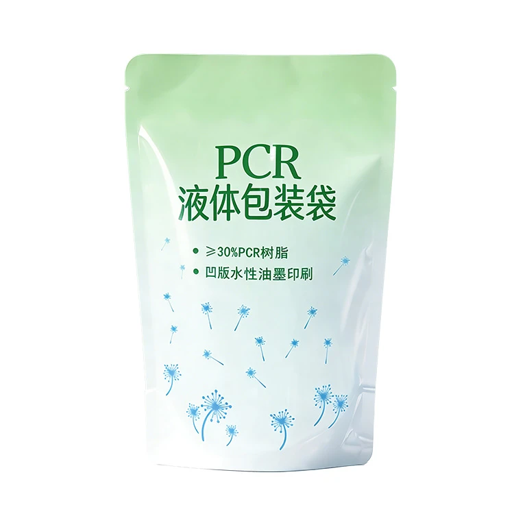 PCR Eco-Friendly Liquid Pouch