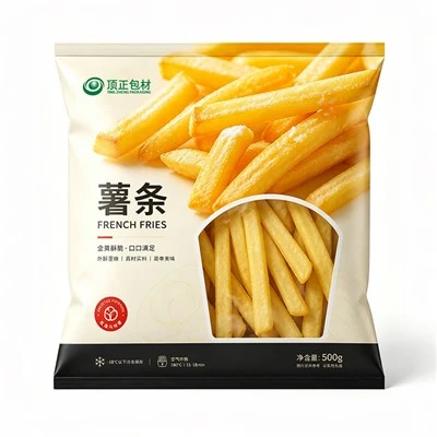 French Fries Single Layer PE Packaging Film