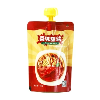 Tomato Sauce Spouted Pouch